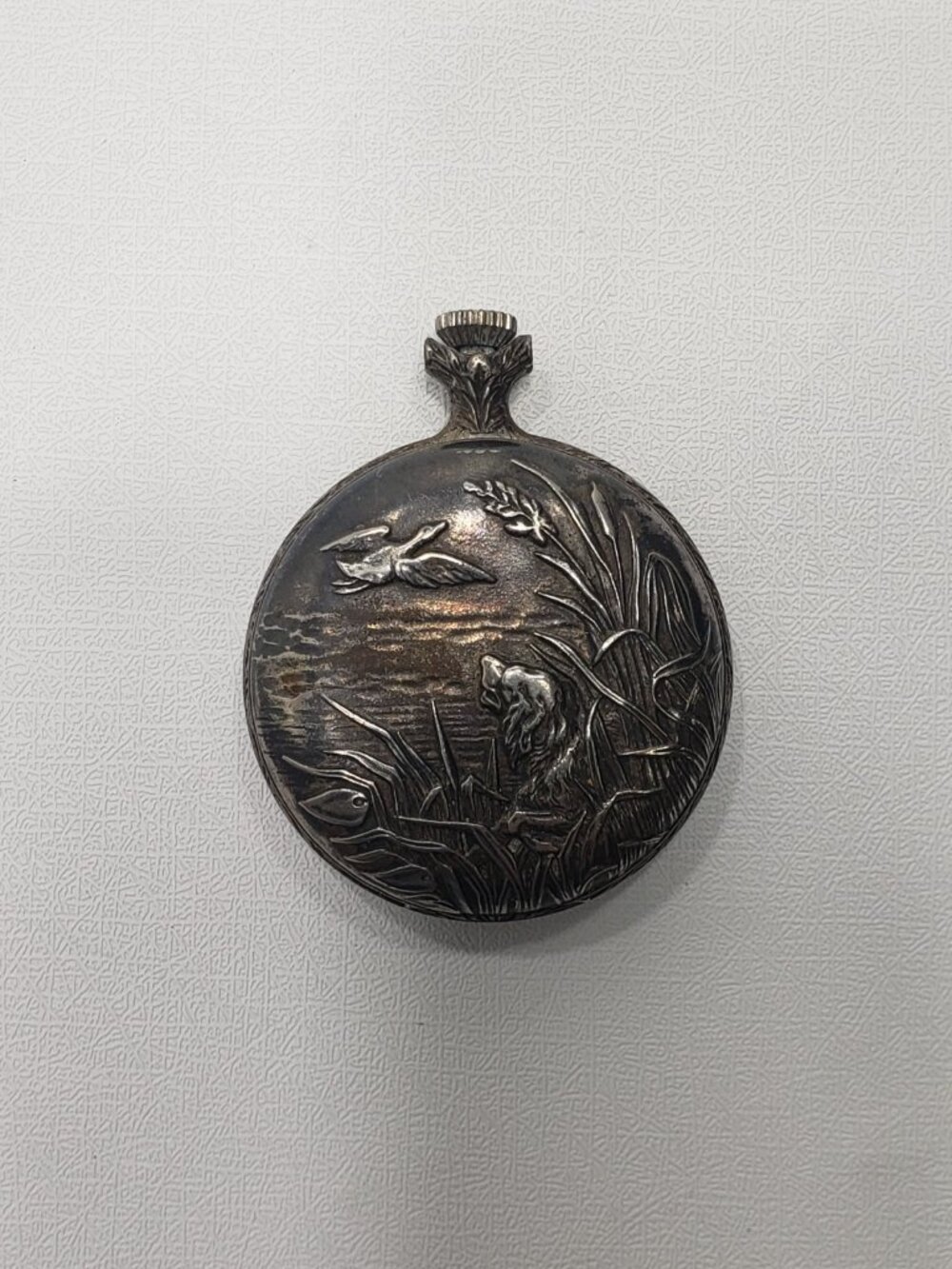 Vintage Baylor Marcel 17 Jewels Swiss Made Pocket Watch Roman Numerals